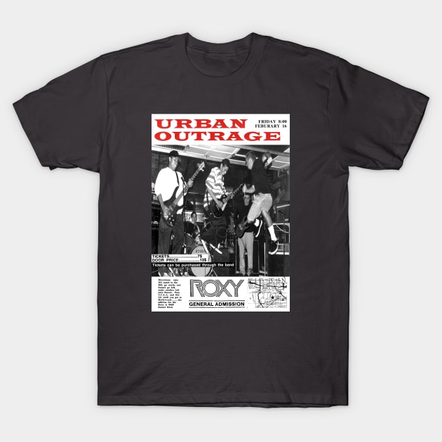 Urban Outrage: Punk Rock Show T-Shirt by JParra13